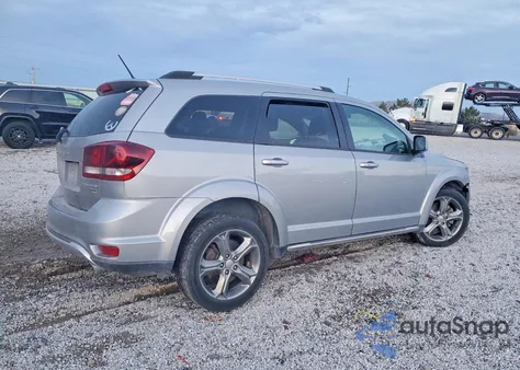2017 Dodge Journey Crossroad from USA, damaged, VIN 3C4PDCGG2HT625389